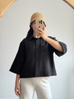 شومیز باکسی دوجیب - کیلیک