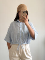 شومیز کندی لینن - کیلیک