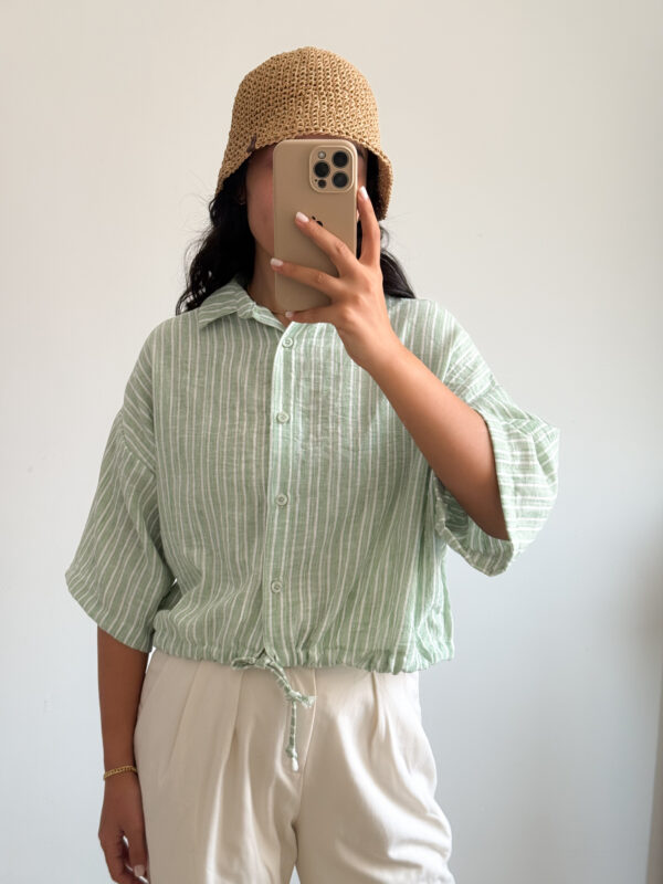 شومیز کندی لینن - کیلیک