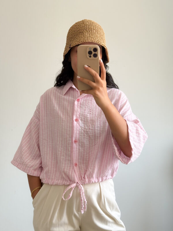 شومیز کندی لینن - کیلیک