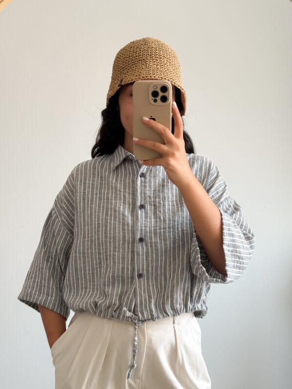 شومیز کندی لینن - کیلیک