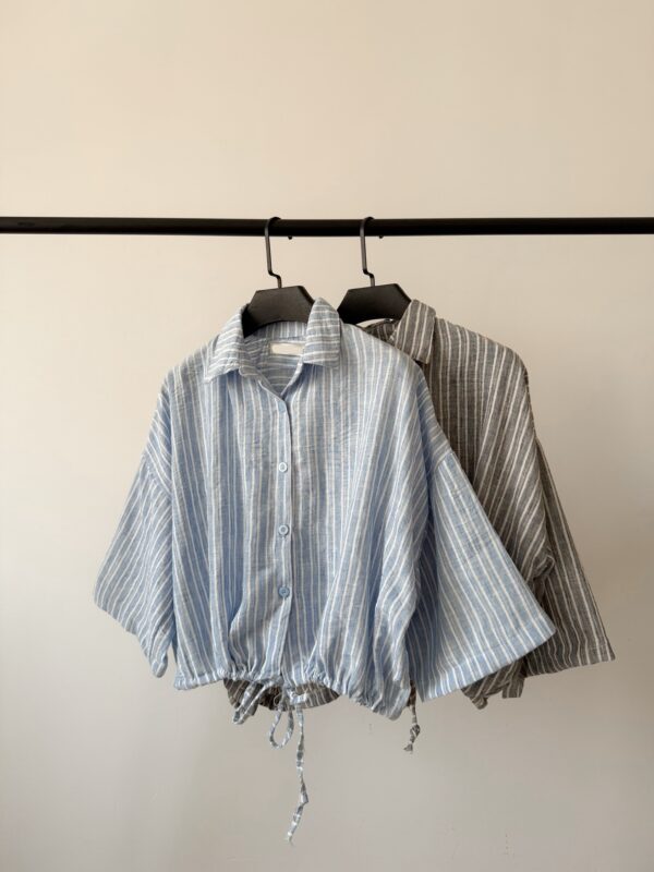 شومیز کندی لینن - کیلیک