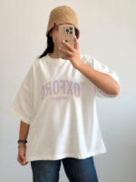 تیشرت باکسی آکسفورد زنانه - کیلیک