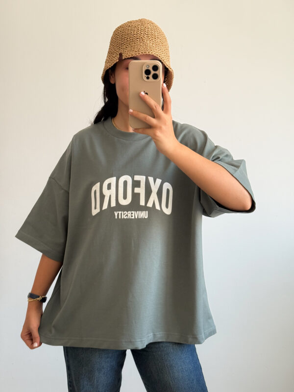 تیشرت باکسی آکسفورد زنانه - کیلیک