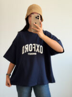 تیشرت باکسی آکسفورد زنانه - کیلیک