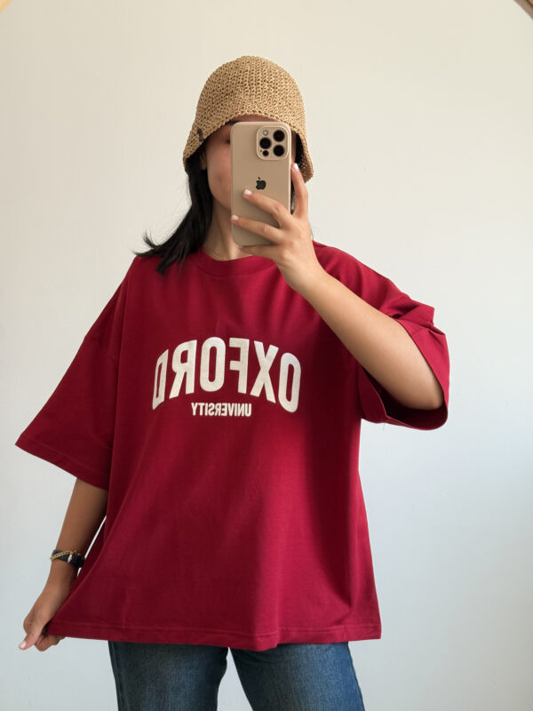 تیشرت باکسی آکسفورد زنانه - کیلیک