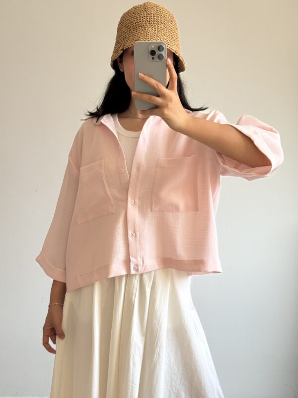 شومیز باکسی دوجیب - کیلیک