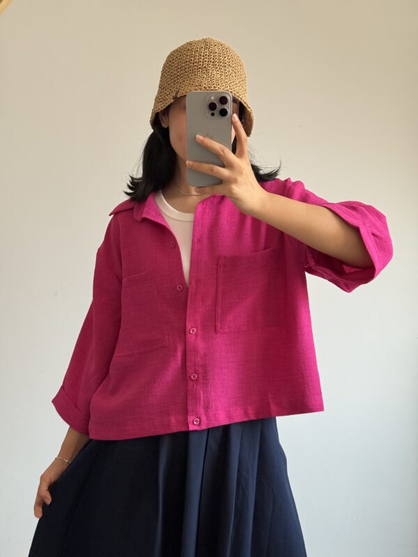 شومیز باکسی دوجیب - کیلیک