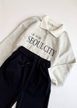 ست دورس نیم‌زیپ SEOUL CITY برند Colins - لباس اسپرت زنانه کیلیک مشهد