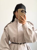 بارونی بادشکن - جزئیات دوخت و کیفیت - کیلیک