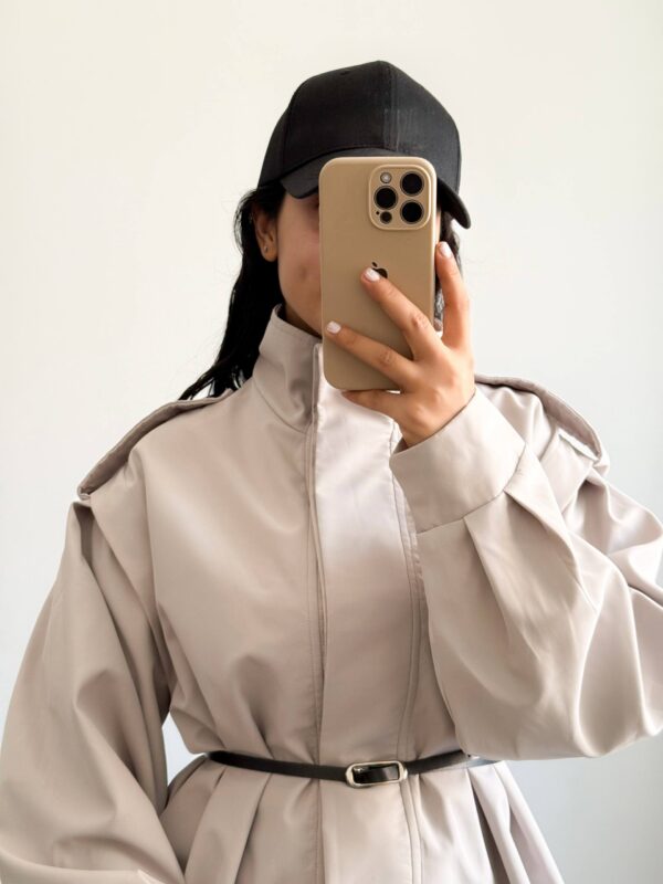 بارونی بادشکن - جزئیات دوخت و کیفیت - کیلیک