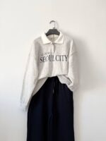 ست دورس نیم‌زیپ SEOUL CITY برند Colins - لباس اسپرت زنانه کیلیک مشهد