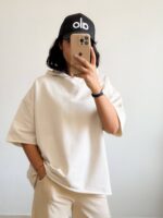 تیشرت باکسی کلاهدار - Image 6