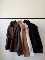 بارونی کمربند دار - نماهای مختلف محصول - کیلیک