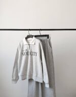 ست دورس نیم‌زیپ SEOUL CITY برند Colins - لباس اسپرت زنانه کیلیک مشهد