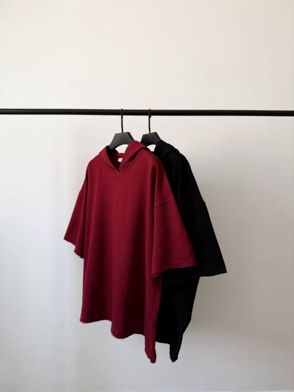 تیشرت باکسی کلاهدار - Image 24