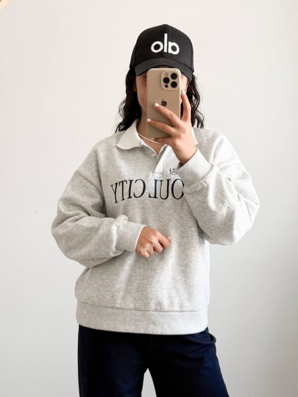 ست دورس نیم‌زیپ SEOUL CITY برند Colins - لباس اسپرت زنانه کیلیک مشهد