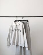 ست دورس نیم‌زیپ SEOUL CITY برند Colins - لباس اسپرت زنانه کیلیک مشهد