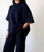 تیشرت باکسی کلاهدار - Image 22