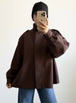 لباس پاییزی - بارونی با جزئیات - کیلیک مشهد