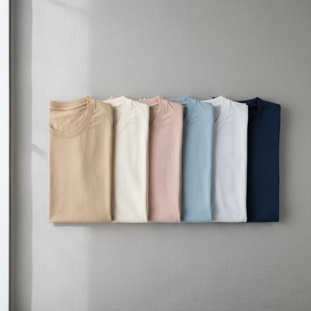 تیشرتهای رنگی - تنوع و انتخاب برای هر سلیقه کلکسیون رنگی تیشرتهای زنانه کیلیک مشهد - تنوع رنگ و مدل